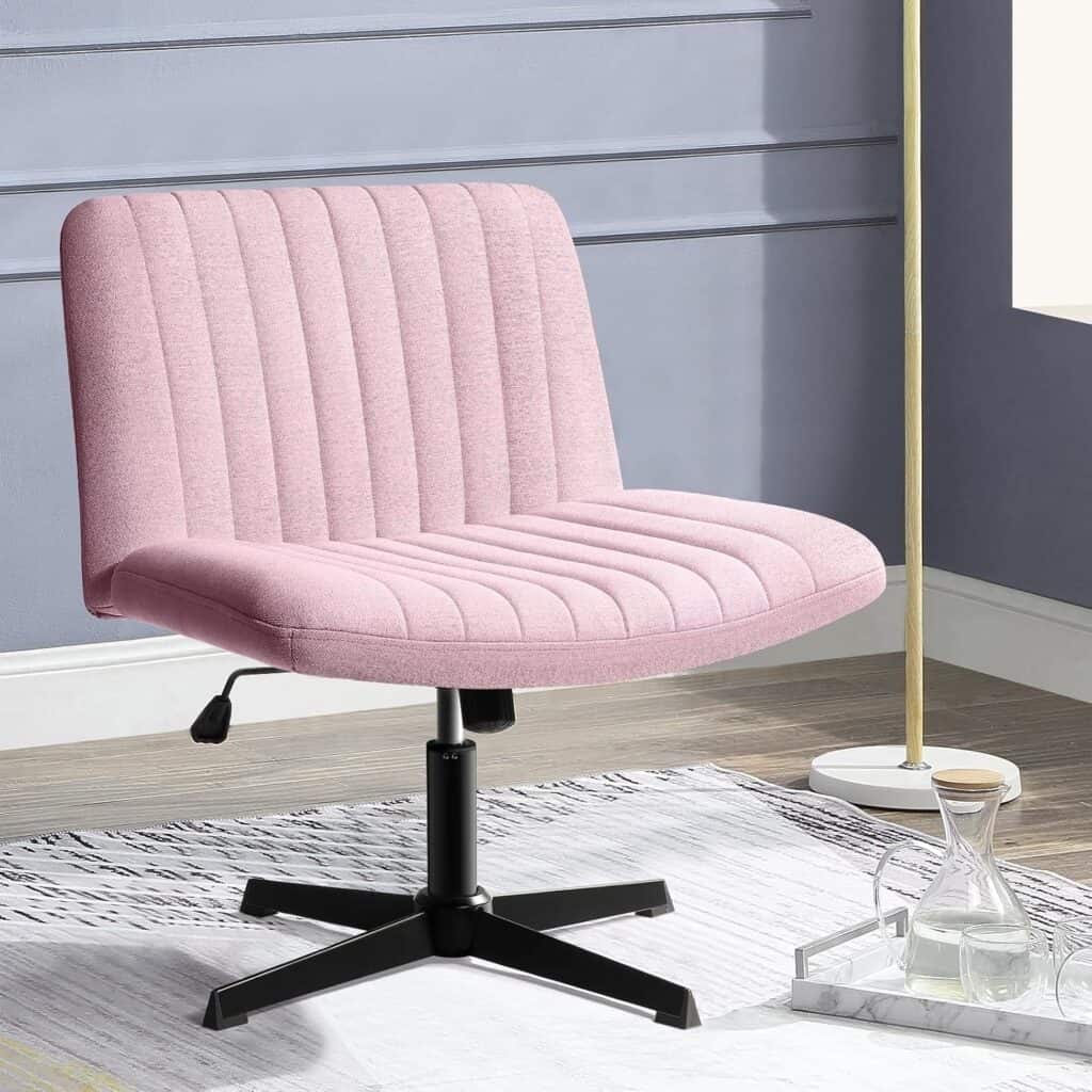 pink office chair